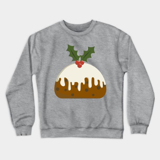 Christmas Pud Crewneck Sweatshirt by lou351007